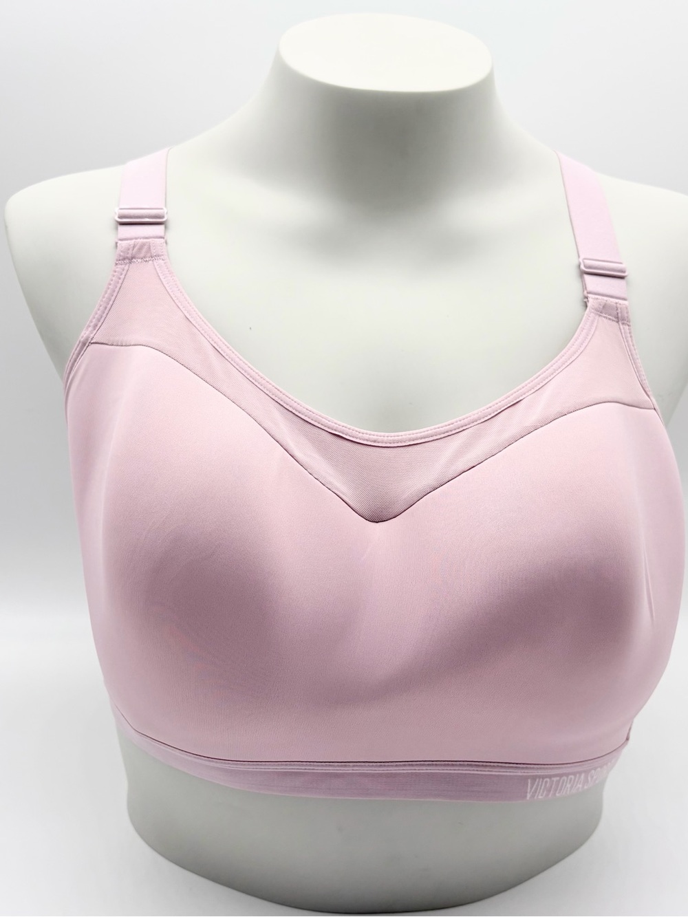 Victoria Secret’s Sports Padded Sports Bra Keyhole Back Pink Blush Size 38DD